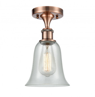 Hanover - 1 Light - 6 inch - Antique Copper - Semi-Flush Mount (3442|516-1C-AC-G2812)