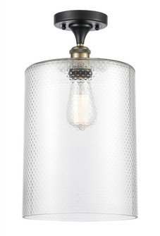 Cobbleskill - 1 Light - 9 inch - Black Antique Brass - Semi-Flush Mount (3442|516-1C-BAB-G112-L)