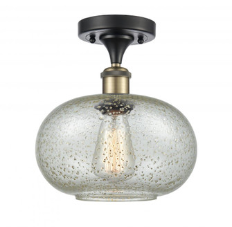 Gorham - 1 Light - 10 inch - Black Antique Brass - Semi-Flush Mount (3442|516-1C-BAB-G249-LED)