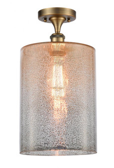 Cobbleskill - 1 Light - 9 inch - Brushed Brass - Semi-Flush Mount (3442|516-1C-BB-G116-L-LED)