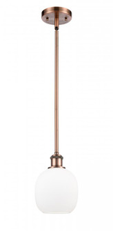 Belfast - 1 Light - 6 inch - Antique Copper - Mini Pendant (3442|516-1S-AC-G101-LED)