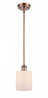 Cobbleskill - 1 Light - 5 inch - Antique Copper - Mini Pendant (3442|516-1S-AC-G111)