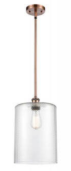 Cobbleskill - 1 Light - 9 inch - Antique Copper - Mini Pendant (3442|516-1S-AC-G112-L)