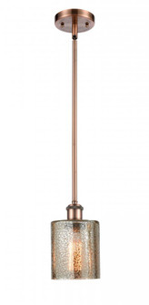 Cobbleskill - 1 Light - 5 inch - Antique Copper - Mini Pendant (3442|516-1S-AC-G116-LED)