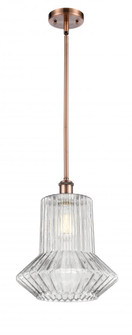 Springwater - 1 Light - 12 inch - Antique Copper - Mini Pendant (3442|516-1S-AC-G212)