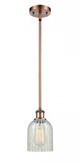 Caledonia - 1 Light - 5 inch - Antique Copper - Mini Pendant (3442|516-1S-AC-G2511-LED)