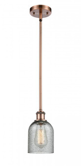 Caledonia - 1 Light - 5 inch - Antique Copper - Mini Pendant (3442|516-1S-AC-G257-LED)