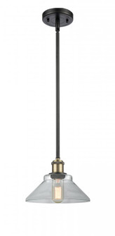 Orwell - 1 Light - 8 inch - Black Antique Brass - Mini Pendant (3442|516-1S-BAB-G132-LED)