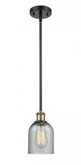 Caledonia - 1 Light - 5 inch - Black Antique Brass - Mini Pendant (3442|516-1S-BAB-G257)