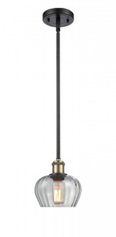 Fenton - 1 Light - 7 inch - Black Antique Brass - Mini Pendant (3442|516-1S-BAB-G92-LED)