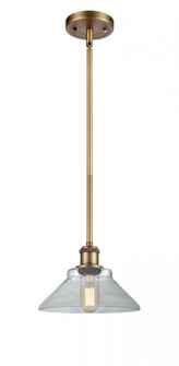 Orwell - 1 Light - 8 inch - Brushed Brass - Mini Pendant (3442|516-1S-BB-G132-LED)