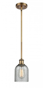 Caledonia - 1 Light - 5 inch - Brushed Brass - Mini Pendant (3442|516-1S-BB-G257-LED)