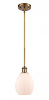 Eaton - 1 Light - 6 inch - Brushed Brass - Mini Pendant (3442|516-1S-BB-G81-LED)