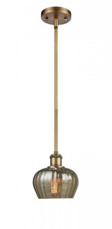 Fenton - 1 Light - 7 inch - Brushed Brass - Mini Pendant (3442|516-1S-BB-G96-LED)