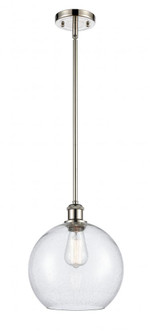 Athens - 1 Light - 10 inch - Polished Nickel - Mini Pendant (3442|516-1S-PN-G124-10-LED)