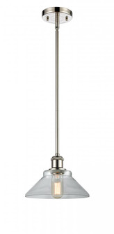 Orwell - 1 Light - 8 inch - Polished Nickel - Mini Pendant (3442|516-1S-PN-G132)