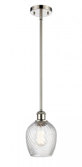 Salina - 1 Light - 6 inch - Polished Nickel - Mini Pendant (3442|516-1S-PN-G292-LED)