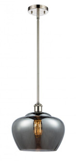 Fenton - 1 Light - 11 inch - Polished Nickel - Mini Pendant (3442|516-1S-PN-G93-L)