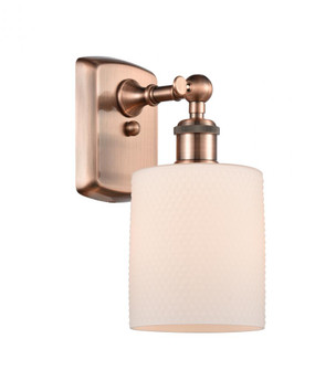Cobbleskill - 1 Light - 5 inch - Antique Copper - Sconce (3442|516-1W-AC-G111-LED)
