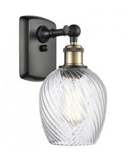 Salina - 1 Light - 6 inch - Black Antique Brass - Sconce (3442|516-1W-BAB-G292)