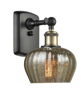 Fenton - 1 Light - 7 inch - Black Antique Brass - Sconce (3442|516-1W-BAB-G96)