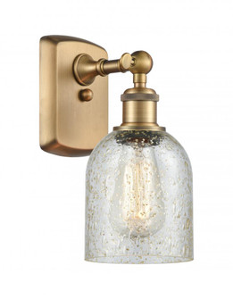Caledonia - 1 Light - 5 inch - Brushed Brass - Sconce (3442|516-1W-BB-G259-LED)