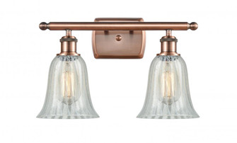 Hanover - 2 Light - 16 inch - Antique Copper - Bath Vanity Light (3442|516-2W-AC-G2811)