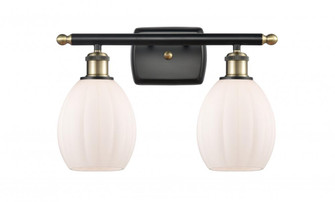Eaton - 2 Light - 16 inch - Black Antique Brass - Bath Vanity Light (3442|516-2W-BAB-G81)