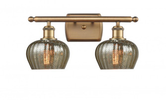 Fenton - 2 Light - 17 inch - Brushed Brass - Bath Vanity Light (3442|516-2W-BB-G96)