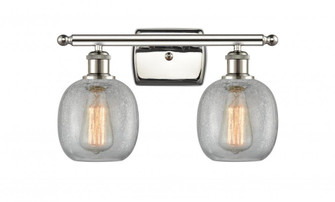 Belfast - 2 Light - 16 inch - Polished Nickel - Bath Vanity Light (3442|516-2W-PN-G105)
