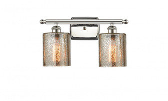 Cobbleskill - 2 Light - 15 inch - Polished Nickel - Bath Vanity Light (3442|516-2W-PN-G116)