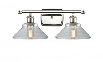 Orwell - 2 Light - 18 inch - Polished Nickel - Bath Vanity Light (3442|516-2W-PN-G132-LED)