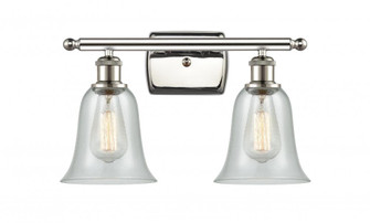 Hanover - 2 Light - 16 inch - Polished Nickel - Bath Vanity Light (3442|516-2W-PN-G2812-LED)