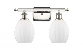Eaton - 2 Light - 16 inch - Polished Nickel - Bath Vanity Light (3442|516-2W-PN-G81-LED)