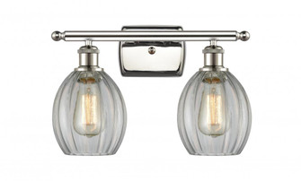 Eaton - 2 Light - 16 inch - Polished Nickel - Bath Vanity Light (3442|516-2W-PN-G82-LED)