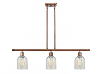 Caledonia - 3 Light - 36 inch - Antique Copper - Cord hung - Island Light (3442|516-3I-AC-G2511)