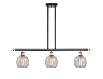Belfast - 3 Light - 36 inch - Black Antique Brass - Stem hung - Island Light (3442|516-3I-BAB-G105-LED)