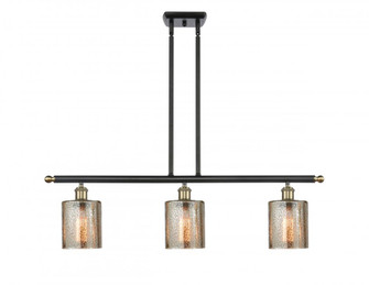 Cobbleskill - 3 Light - 36 inch - Black Antique Brass - Stem hung - Island Light (3442|516-3I-BAB-G116)