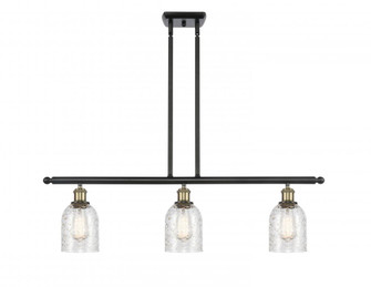 Caledonia - 3 Light - 36 inch - Black Antique Brass - Stem hung - Island Light (3442|516-3I-BAB-G259-LED)