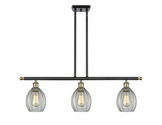 Eaton - 3 Light - 36 inch - Black Antique Brass - Stem hung - Island Light (3442|516-3I-BAB-G82-LED)