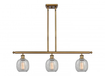 Belfast - 3 Light - 36 inch - Brushed Brass - Stem hung - Island Light (3442|516-3I-BB-G105-LED)