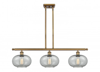 Gorham - 3 Light - 36 inch - Brushed Brass - Stem hung - Island Light (3442|516-3I-BB-G247)