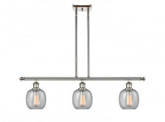 Belfast - 3 Light - 36 inch - Polished Nickel - Stem hung - Island Light (3442|516-3I-PN-G104-LED)