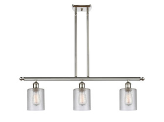 Cobbleskill - 3 Light - 36 inch - Polished Nickel - Stem hung - Island Light (3442|516-3I-PN-G112)
