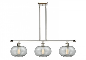 Gorham - 3 Light - 36 inch - Polished Nickel - Stem hung - Island Light (3442|516-3I-PN-G247-LED)
