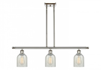 Caledonia - 3 Light - 36 inch - Polished Nickel - Stem hung - Island Light (3442|516-3I-PN-G2511)