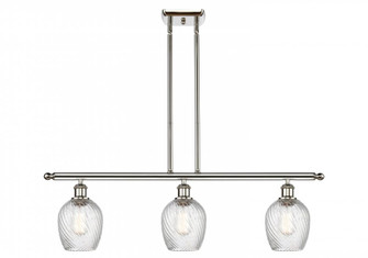 Salina - 3 Light - 36 inch - Polished Nickel - Cord hung - Island Light (3442|516-3I-PN-G292-LED)