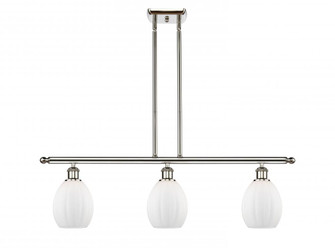 Eaton - 3 Light - 36 inch - Polished Nickel - Stem hung - Island Light (3442|516-3I-PN-G81-LED)