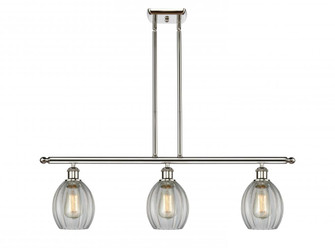 Eaton - 3 Light - 36 inch - Polished Nickel - Stem hung - Island Light (3442|516-3I-PN-G82)