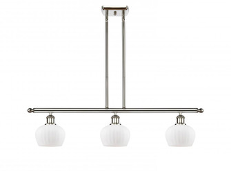Fenton - 3 Light - 36 inch - Polished Nickel - Stem hung - Island Light (3442|516-3I-PN-G91)